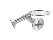 開槽沉頭木螺釘 GOST 1145