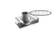 B型板簧螺母 QC/T 608